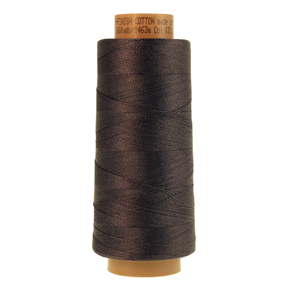 Mettler sewing thread spool in Charcoal (1282) - 40wt 1463m