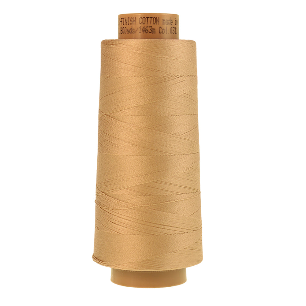 Mettler sewing thread spool in Sandstone (1222) - 40wt 1463m