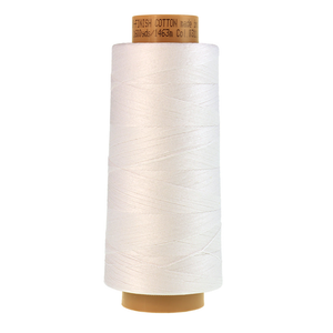 Mettler sewing thread spool in White (2000) - 40wt 1463m