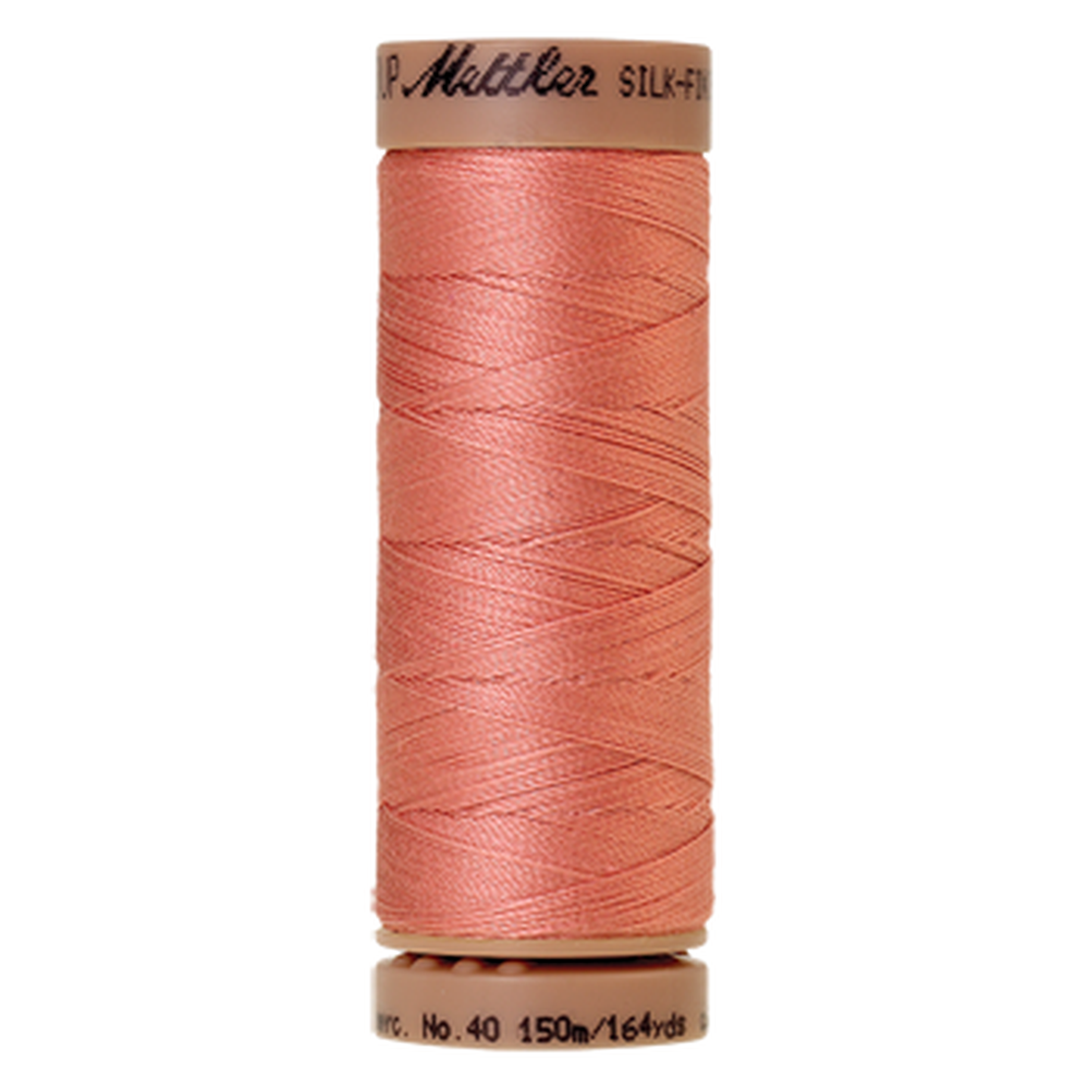 Mettler sewing thread spool in Antique Pink (0637) - 40wt 150m