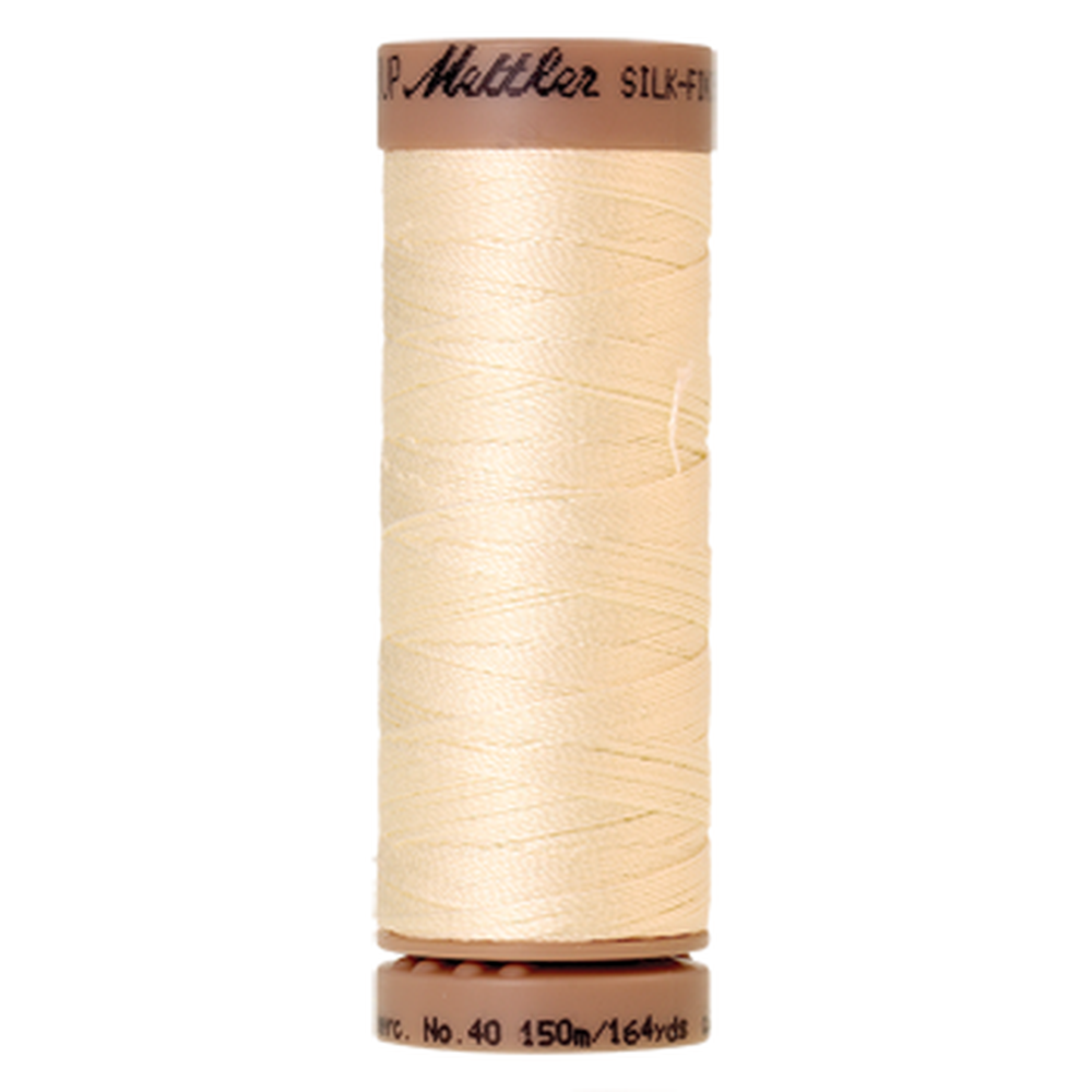 Mettler sewing thread spool in Antique White (3612) - 40wt 150m