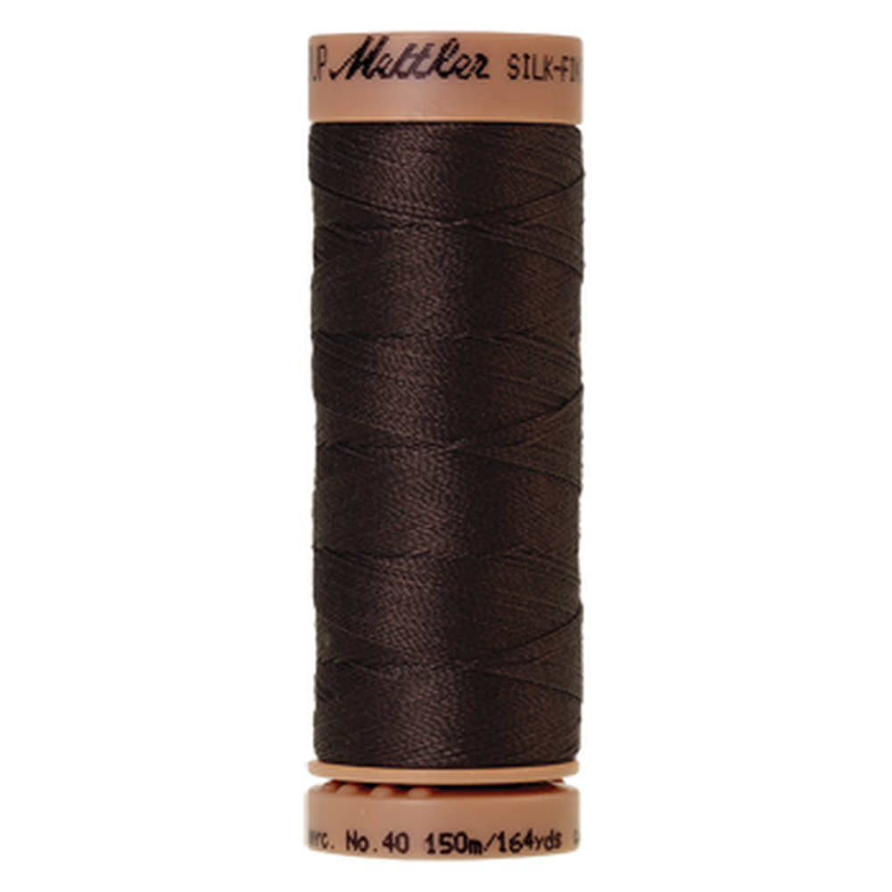 Mettler sewing thread spool in Black Peppercorn (1382) - 40wt 150m