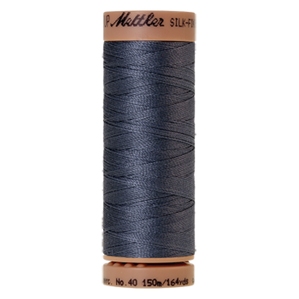 Mettler sewing thread spool in Blue Shadow (0311) - 40wt 150m