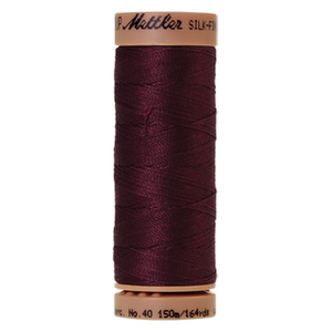 Mettler sewing thread spool in Bordeaux (0109) - 40wt 150m