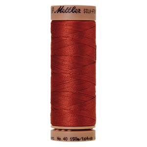 Mettler sewing thread spool in Brick (1074) - 40wt 150m