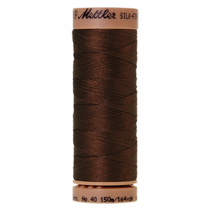 Mettler sewing thread spool in Friar Brown (0173) - 40wt 150m
