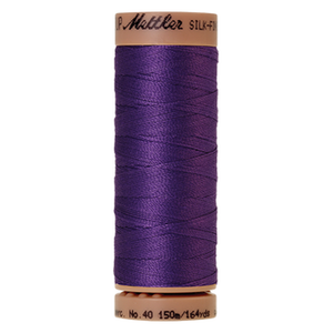 Mettler sewing thread spool in Iris Blue (0030) - 40wt 150m