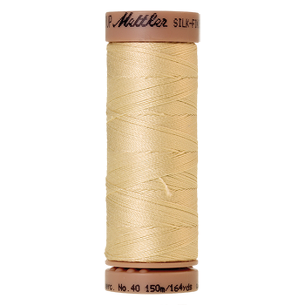Mettler sewing thread spool in Lime Blossom (1384) - 40wt 150m
