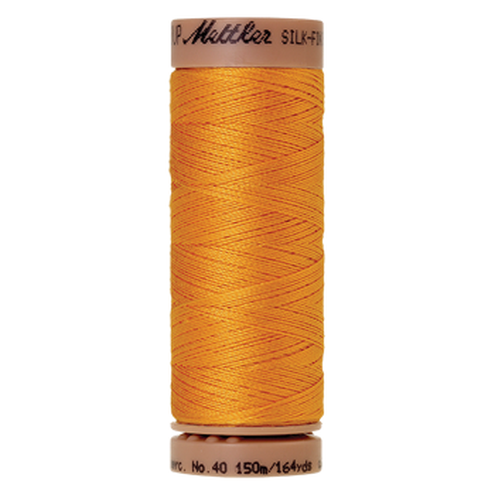 Mettler sewing thread spool in Marigold (0161) - 40wt 150m