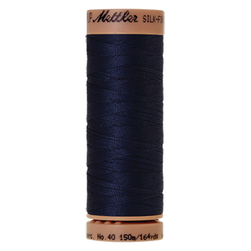 Mettler sewing thread spool in Navy (0825) - 40wt 150m