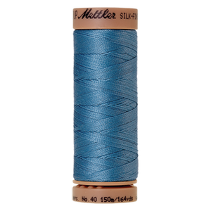 Mettler sewing thread spool in Reef Blue (0338) - 40wt 150m