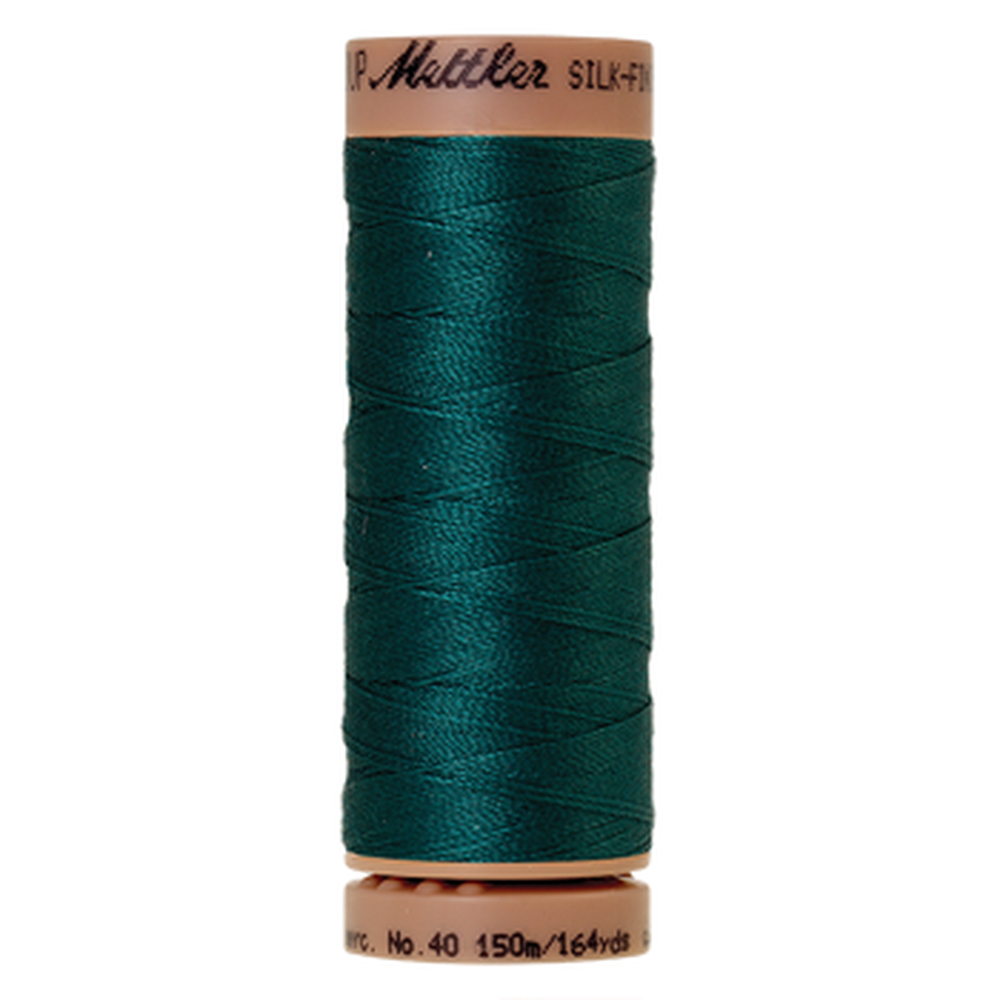Mettler sewing thread spool in Tidepool (2793) - 40wt 150m