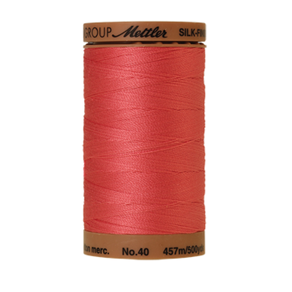 Mettler sewing thread spool in Persimmon (1402) - 40wt 457m