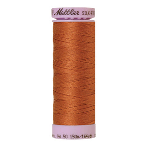 Mettler sewing thread spool in Amber Brown (2103) - 50wt 150m