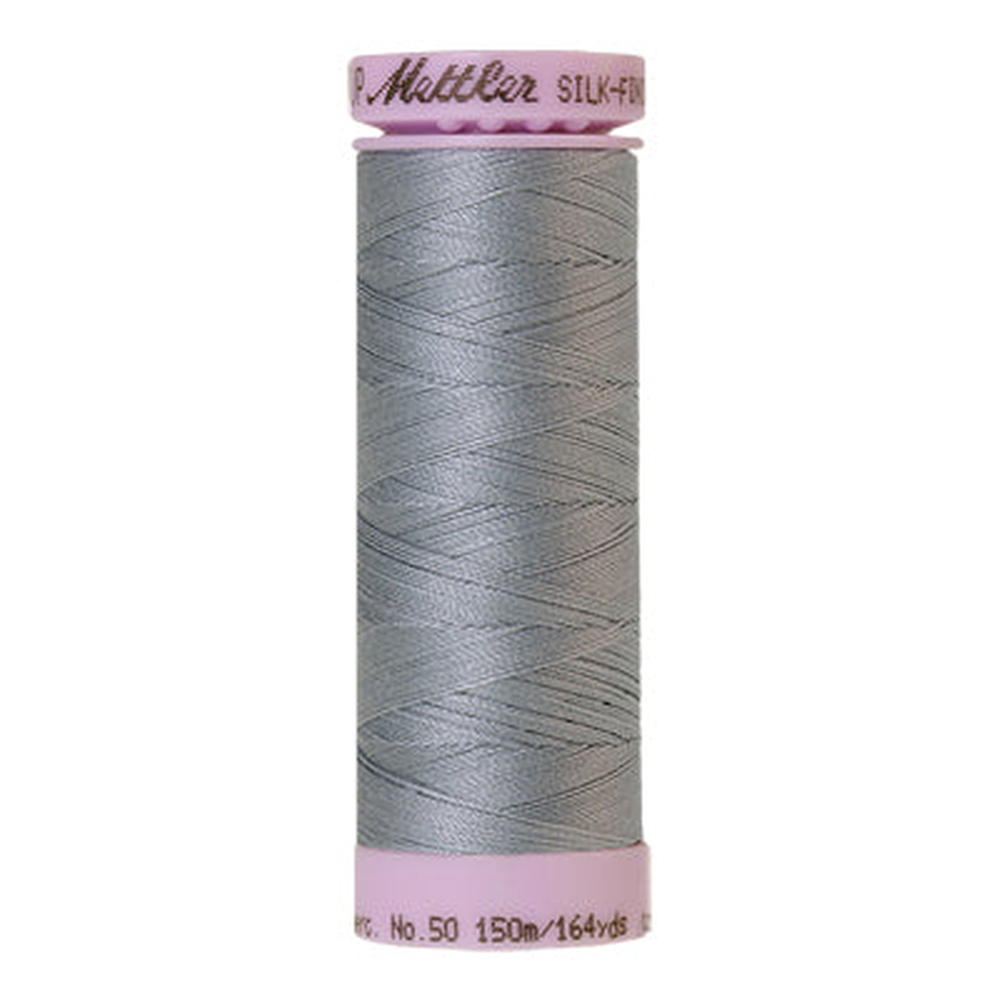 Mettler sewing thread spool in Ash Blue (0042) - 50wt 150m