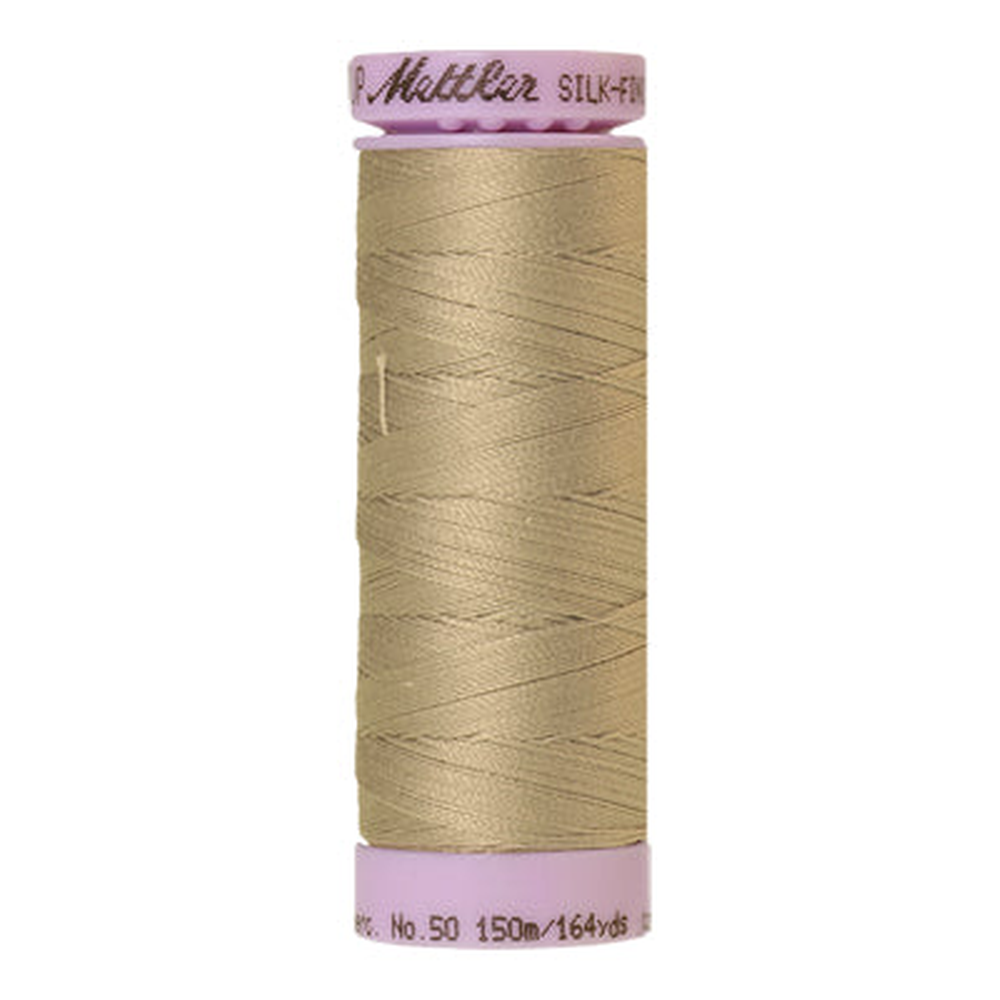 Mettler sewing thread spool in Ash Mist (0331) - 50wt 150m
