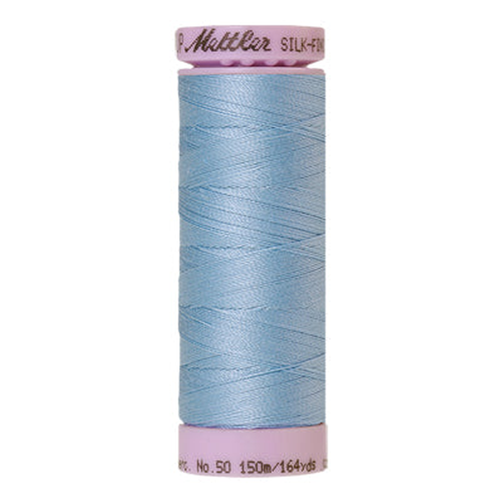 Mettler sewing thread spool in Azure Blue (0272) - 50wt 150m