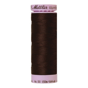 Mettler sewing thread spool in Black Peppercorn (1382) - 50wt 150m