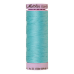Mettler sewing thread spool in Blue Curacao (2792) - 50wt 150m