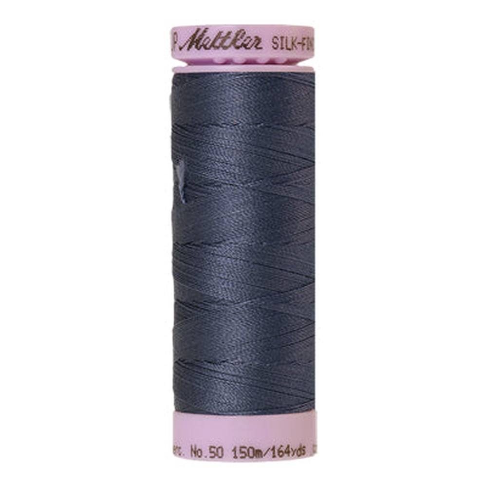 Mettler sewing thread spool in Blue Shadow (0311) - 50wt 150m