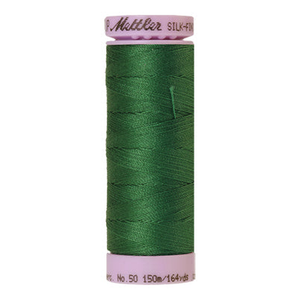 Mettler sewing thread spool in Bright Green (1097) - 50wt 150m