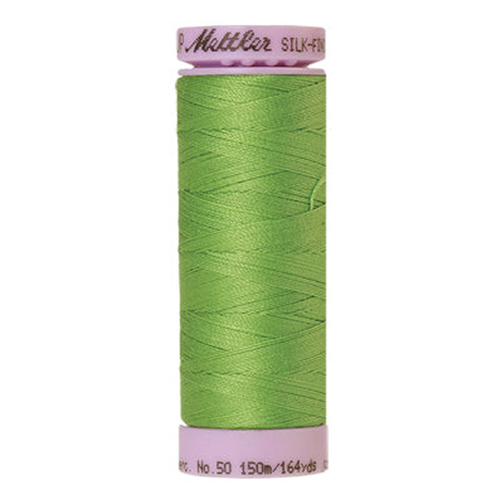Mettler sewing thread spool in Bright Mint (0092) - 50wt 150m