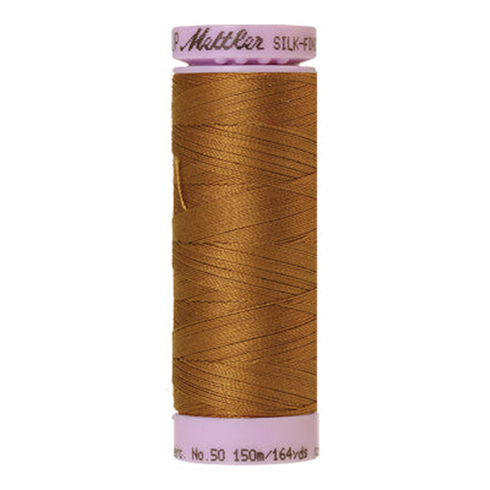 Mettler sewing thread spool in Bronze Brown (3514) - 50wt 150m