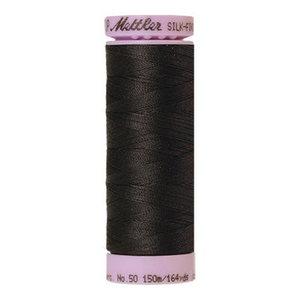 Mettler sewing thread spool in Charcoal (1282) - 50wt 150m