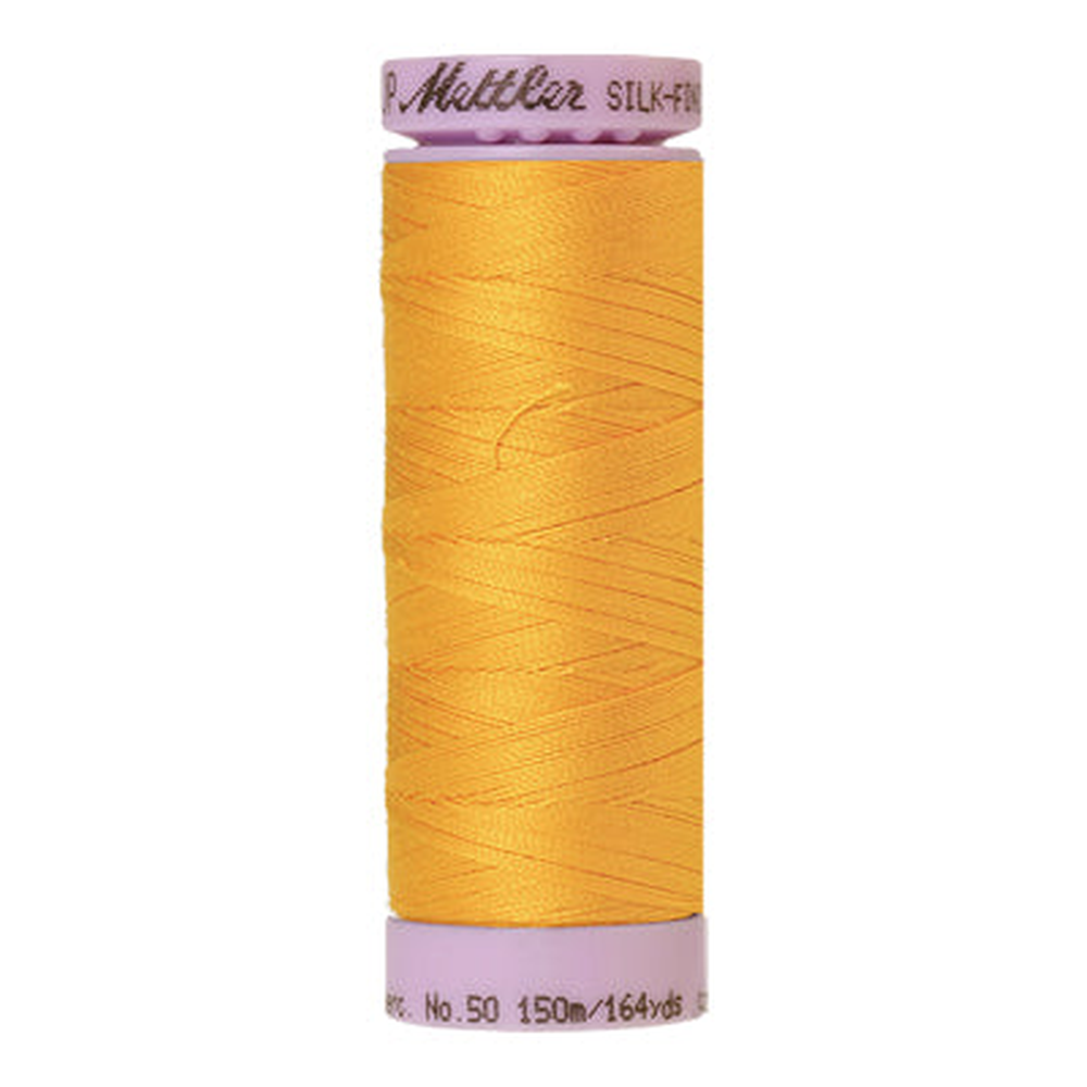 Mettler sewing thread spool in Citrus (2522) - 50wt 150m