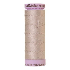 Mettler sewing thread spool in Cloud Gray (0319) - 50wt 150m