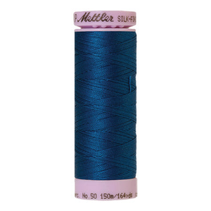 Mettler sewing thread spool in Colonial Blue (0024) - 50wt 150m