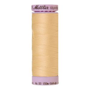 Mettler sewing thread spool in Cornhusk (0130) - 50wt 150m