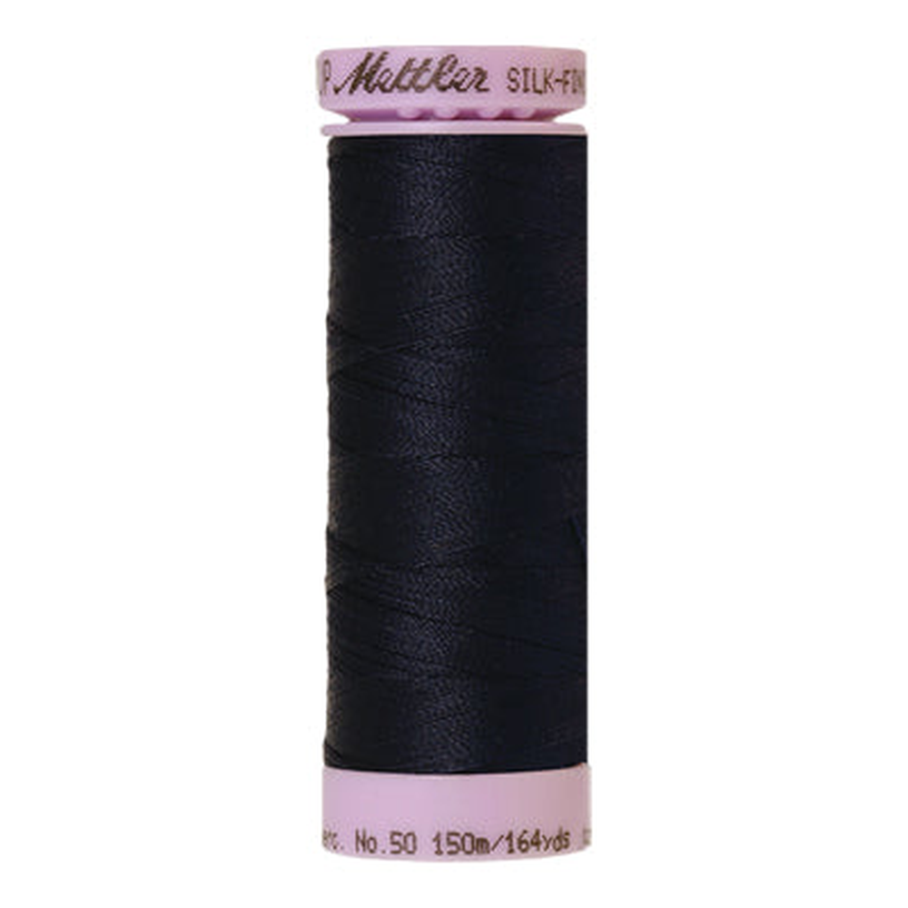 Mettler sewing thread spool in Dark Blue (0827) - 50wt 150m