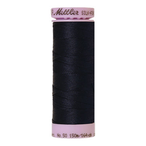 Mettler sewing thread spool in Dark Blue (0827) - 50wt 150m