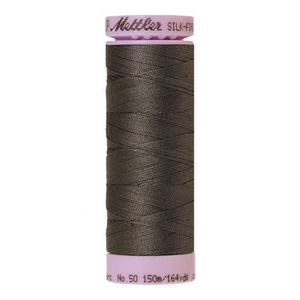 Mettler sewing thread spool in Dark Charcoal (0416) - 50wt 150m