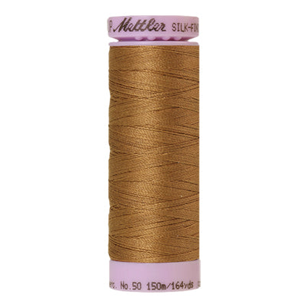 Mettler sewing thread spool in Dark Tan (0287) - 50wt 150m