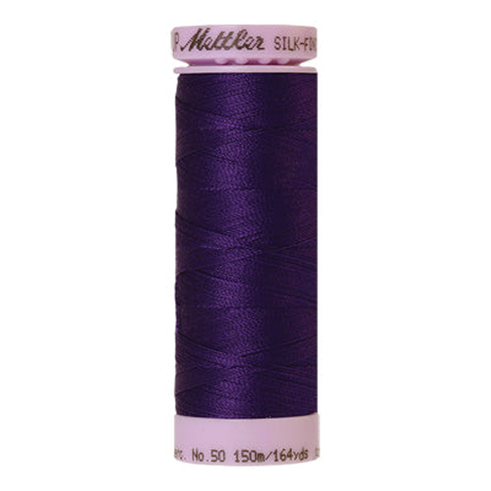 Mettler sewing thread spool in Deep Purple (0046) - 50wt 150m