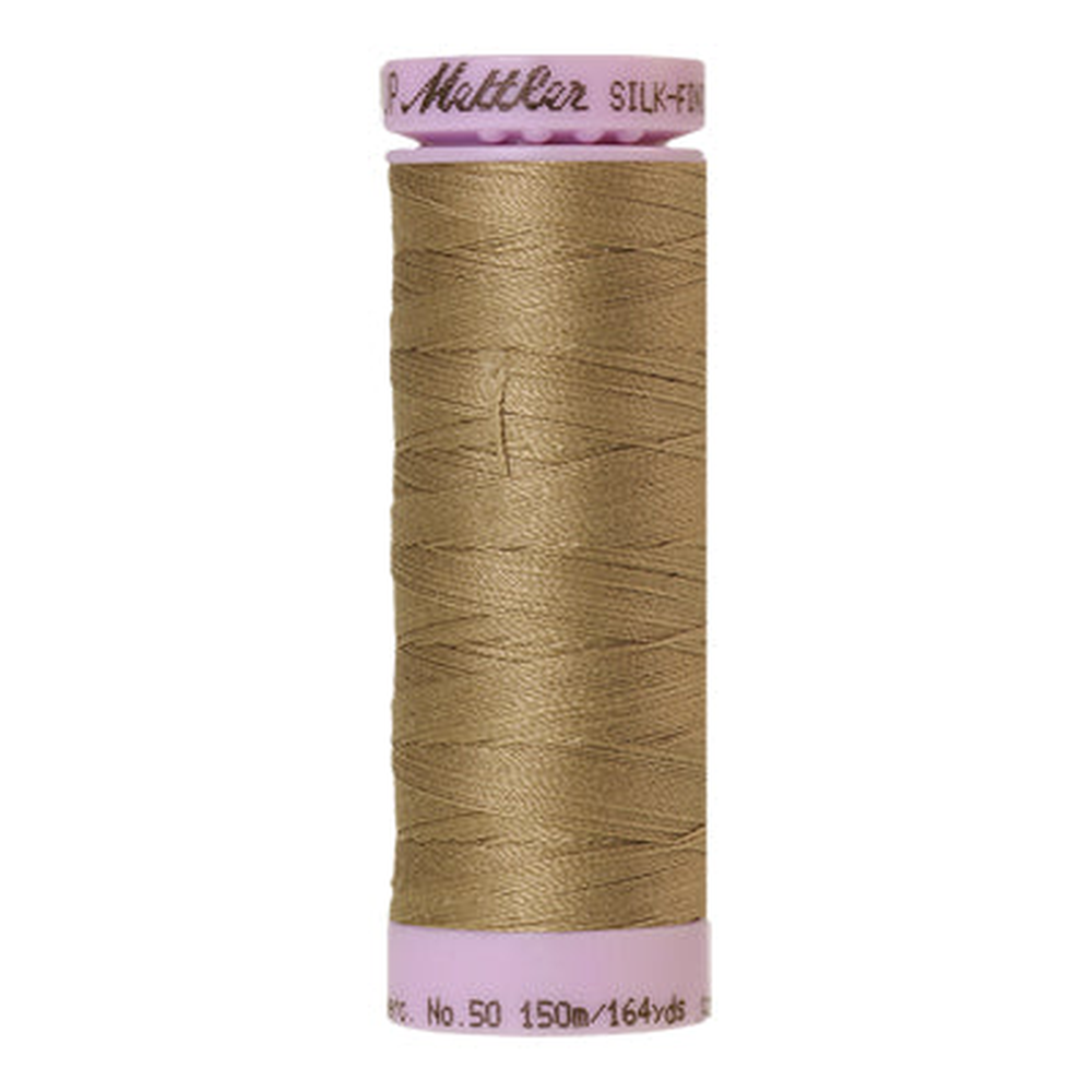 Mettler sewing thread spool in Dried clay (0380) - 50wt 150m
