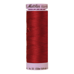 Mettler sewing thread spool in Fire Engine (0105) - 50wt 150m
