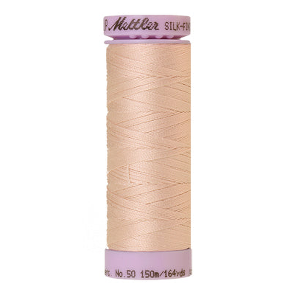 Mettler sewing thread spool in Flesh (0600) - 50wt 150m
