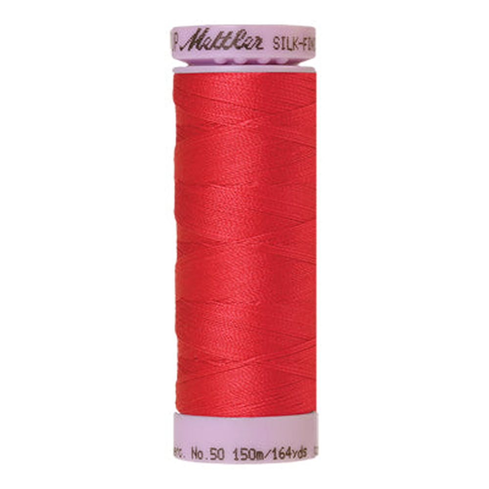 Mettler sewing thread spool in Geranium (1391) - 50wt 150m