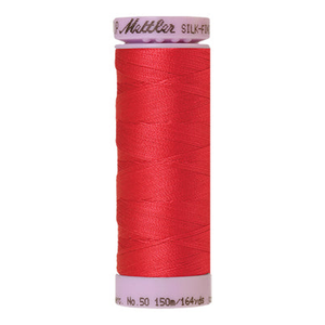 Mettler sewing thread spool in Geranium (1391) - 50wt 150m