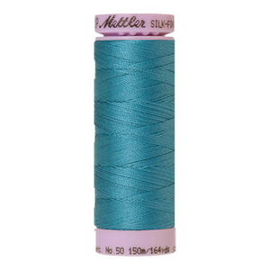 Mettler sewing thread spool in Glacier Blue (0722) - 50wt 150m