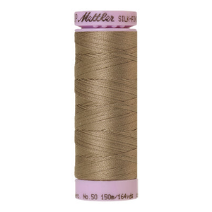 Mettler sewing thread spool in Khaki (1228) - 50wt 150m