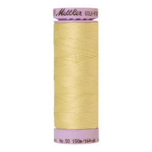 Mettler sewing thread spool in Lemon Frost (1412) - 50wt 150m