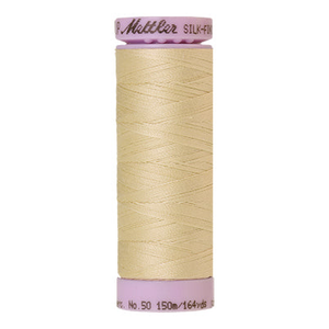 Mettler sewing thread spool in Lime Blossom (1384) - 50wt 150m