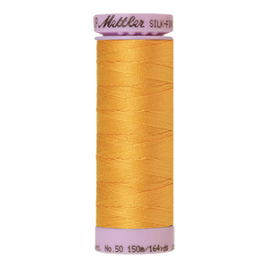 Mettler sewing thread spool in Marigold (0161) - 50wt 150m