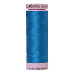 Mettler sewing thread spool in Mediterranian Blue (0339) - 50wt 150m