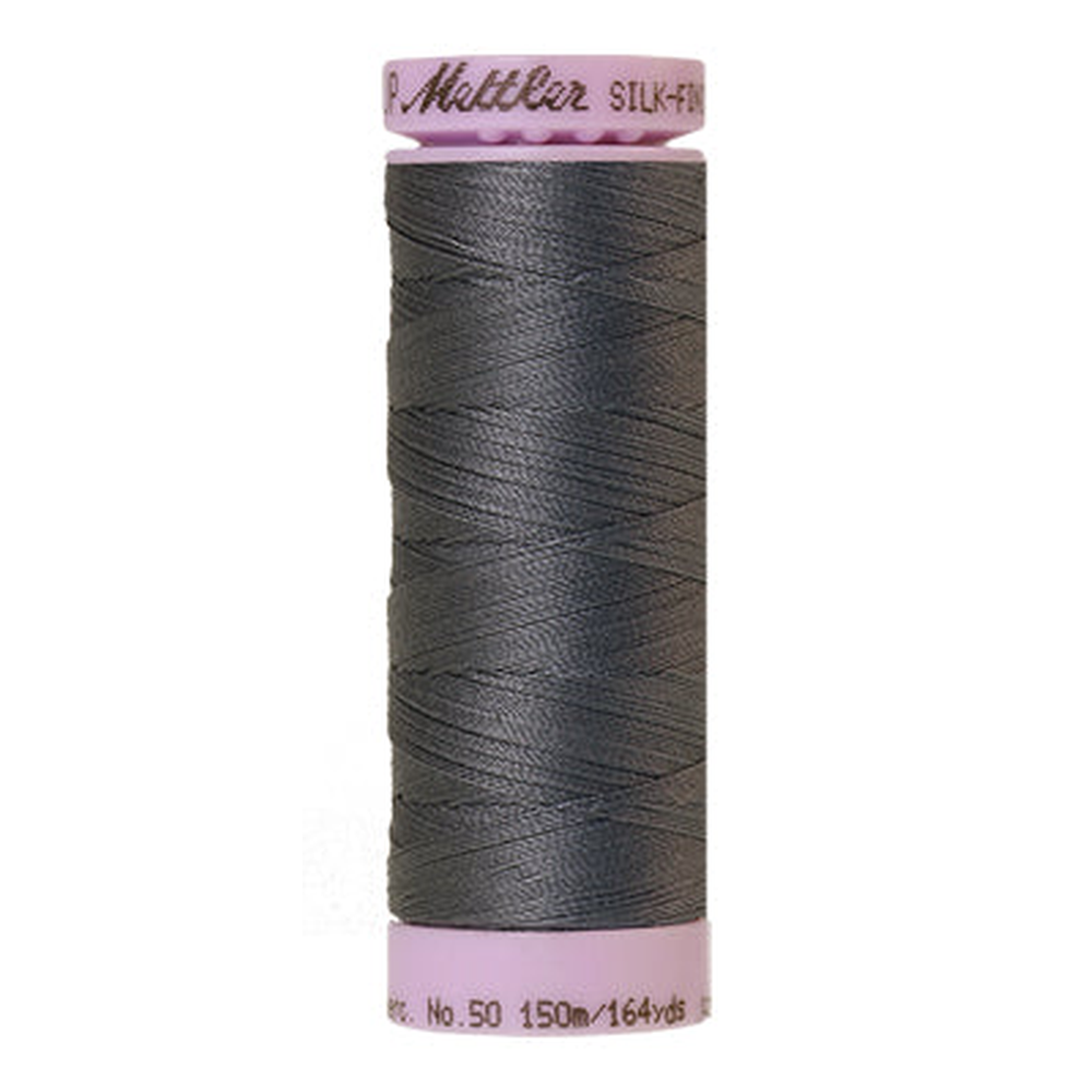 Mettler sewing thread spool in Mousy Gray (0878) - 50wt 150m