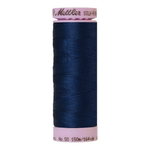 Mettler sewing thread spool in Night Blue (0823) - 50wt 150m